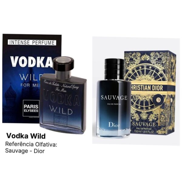 Vodka Wild Paris Elysees Eau de Toilette – Perfume Masculino